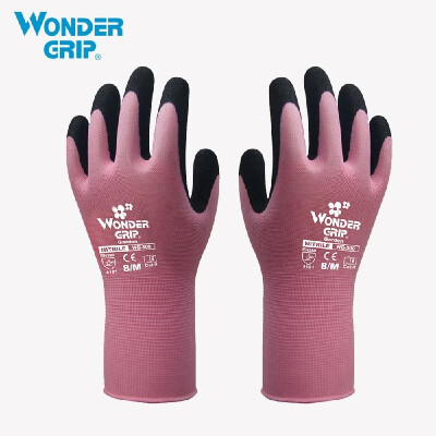 

Wonder Grip Gardening Safety Glove Nylon With Nitrile Coated Work Glove Abrasion-proof Universal Working Gloves