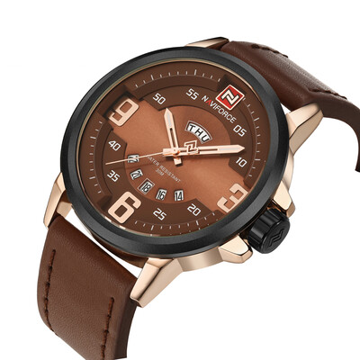 

NAVIFORCE 9086 Men\s Quartz Calendar Waterproof Casual Watch