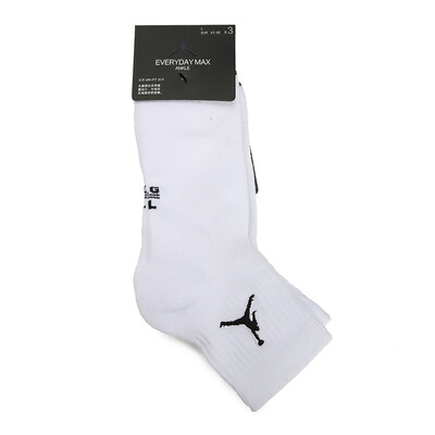 

Nike NIKE Mens Socks JUMPMAN QTR 3PPK Sports Accessories SX5544-100  Code