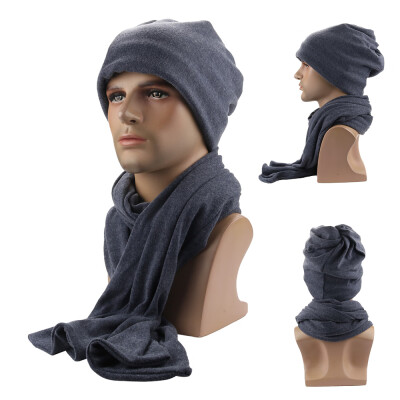 

Anti-static Beanie Hat Scarf Set Neck Warm Scarf Thickened Hat Set Winter Autumn Sports Hat