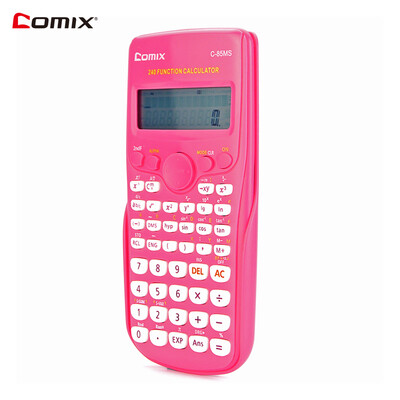 

Comix Scientific Calculator Counter 240 Functions 2 Line LCD Display Business Office Middle High School Student SATAP Test Calcul