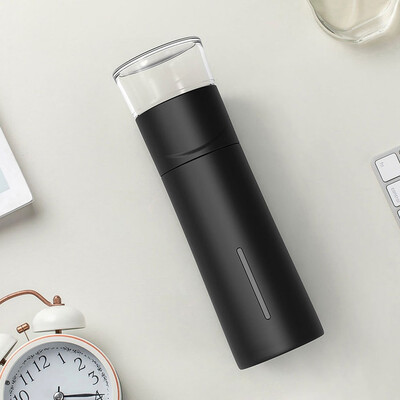 

300ml Portable Bottle Tea Water Separation Accompanying Cup