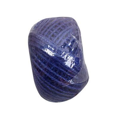 

50m Colorful Jute Twine Hemp Rope String Packing Wrapping Ribbon Crafting Cord for Arts Crafts DIY Gift