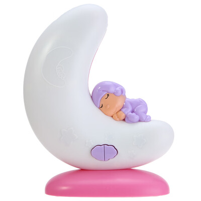 

Baby Musical Light Crescent Moon Color-Changing Night Light With 3 Lullabies Nursery Table Lamp Baby Sleep Soother Bedroon Decorat