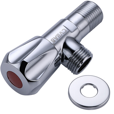 

CVBAB angle valve copper thickening hot&cold water quick opening triangle valve eight word valve water stop valve CV3108H