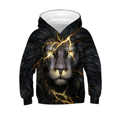 

AOWOFS new 3D digital printing Plus size mens hoodies parent-child pullover Kids sweater womens Hoodie QYDM311-TZ059