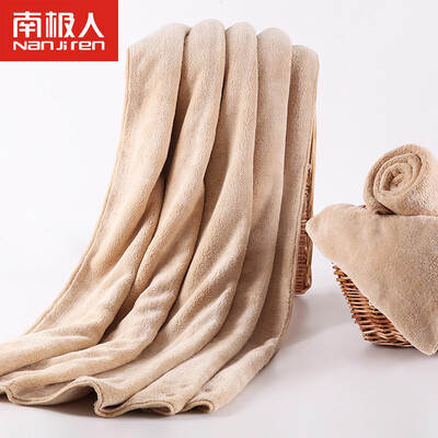 

Antarctic Nanjiren baby bath towel soft newborn child baby bath towel bath air conditioning blanket camel 120100cm