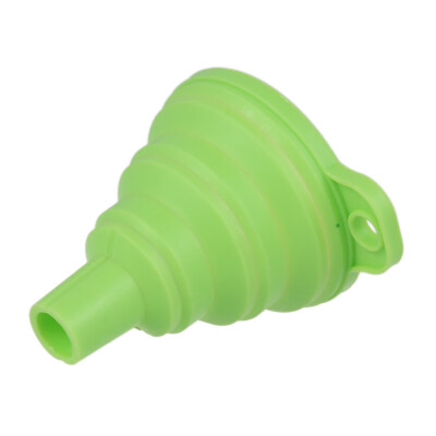 

Willstar Telescopic Long Neck Funnel Creative Household Liquid Dispensing Mini Funnel Silicone Folding Kitchen Tools Green