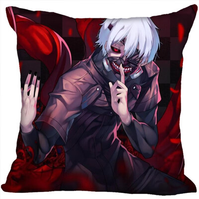 

Tokyo Ghoul Hot Sale Pillow Case High Quality New Years Pillowcase Decorative Pillow Cover For Wedding Decorative Christmas