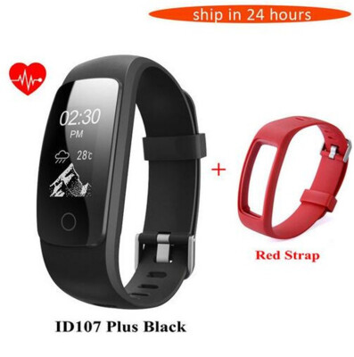 

GPS Smart Band ID107 Plus ID107 HR Fitness Bluetooth Bracelet Activity Sports Tracker Wristband with Heart Rate Tracker