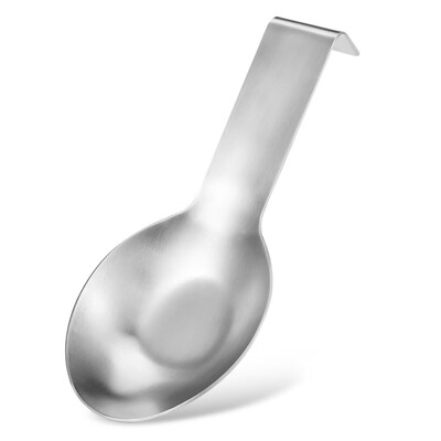 

Stainless Steel Spoon Rest&Ladle Holder Hold Messy Spoons After Stirring a Pot