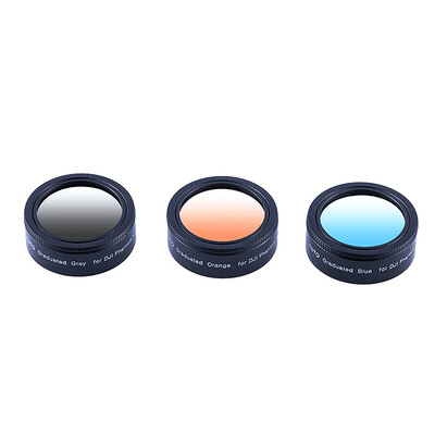 

Graduated Grey Orange Blue Lens Filter Protector for DJI Phantom 4 Pro Drone