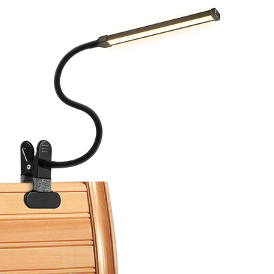 

7103 Clamp Light Bedside Lamp USB Charge Flexible Pole Dimmable Clip