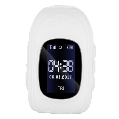 

096inch LCD Screen Kids Smart Watch Phone for Girls Boys Children Gifts LBS Tracker Locator Real-time Location Smartwatch with SI