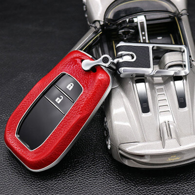 

Car Accessories Car Key Case For Toyota RAV4CarolaReizRoyal2018 Prado Car Key Cover Shell Car Keychain