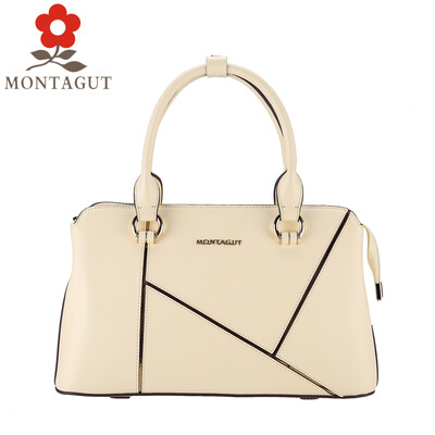 

Montagut MONTAGUT womens bag leather ladies handbags Europe&the United States fashion trend hand bag female bag small R2212088241 beige