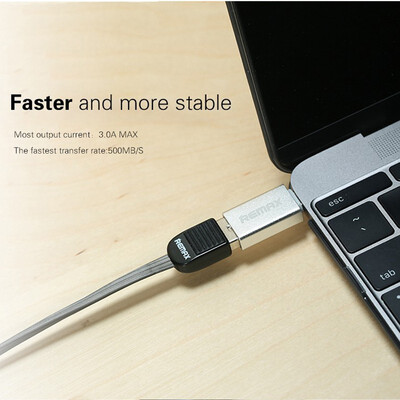 

REMAX OTG TYPE-C USB Adapter Mini Double-Sided Transmission With U-Disk Transfer Type C To USB 20 30 31 Retail Package
