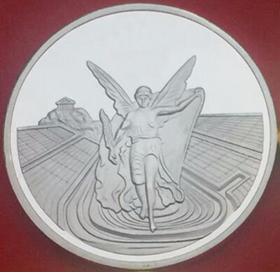 

40MM Jesus Christ Gold Plated coin medal
