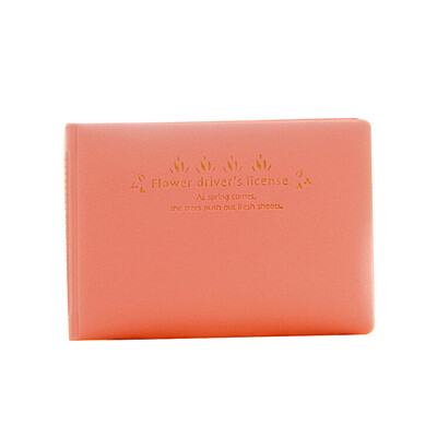 

Cute Identification Card Drivers License Card Holder Super Slim Lovely Fresh Candy Color Cards Storage Bag