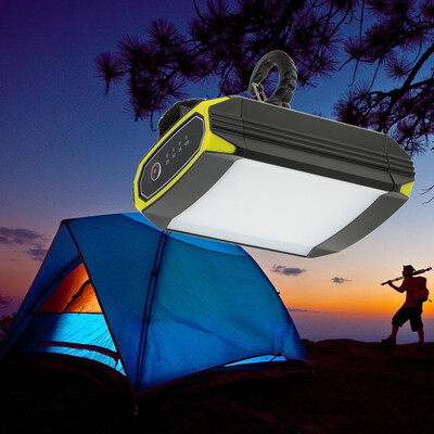 

500LM Rechargeable Portable 30 LED Lantern Light Lamp Flasher Mobile Power Bank Flashlight USB Port with USB Input Output for Outd