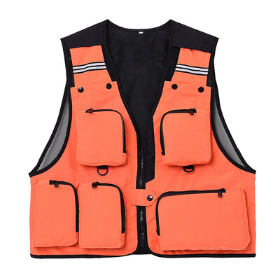 

Lixada Outdoor Fishing Waistcoat Sleeveless Fishing Jacket Multi-pockets Hunting Photography Hiking Climbing Fishing Vest for Men
