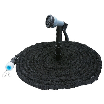 

25FT Garden Hose Expandable Magic Flexible Water Hose EU Hose Plastic Hoses Pipe With 8ModeSpray Gun To Watering
