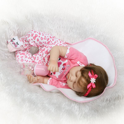 

22in Reborn Baby Rebirth Doll Kids Gift Loving Heart