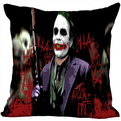 

Joker Hot Sale Pillow Case High Quality New Years Pillowcase Decorative Pillow Cover For Wedding Decorative Christmas 35x35CM