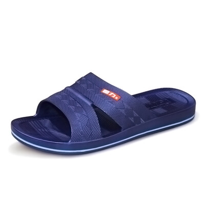 

Warrior home leisure bathroom outdoor beach sandals&slippers male 3522 blue 39