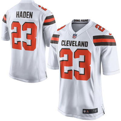 

Mens Football Jersey Cleveland Browns Joe Haden White Game Jersey