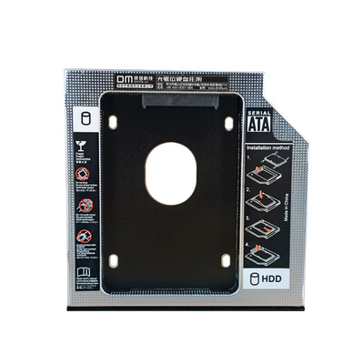 

Damai DM notebook optical drive bit hard drive bay SATA hard drive bracket box for SSD solid state hard drive DW95S universal thickness 95mm