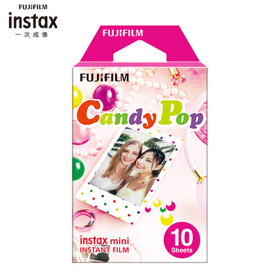 

Fuji FUJIFILM interesting checky instax mini film photo paper lace candy dot version