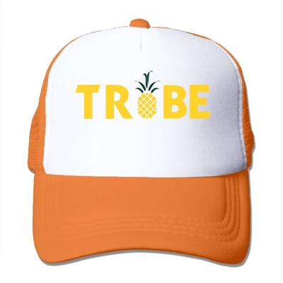 

Unisex Tribe Pineapple Casual Basketball Visor Cap Black