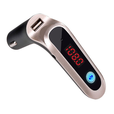 

12-24V S7 Car Bluetooth Cigarette Charger Car Charger Wireless Automotive USB MP3 Player FM Transmitter