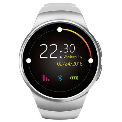 

New KingWear KW18 Bluetooth Smart Watch Phone Full Screen Support SIM TF Card Smartwatch Heart Rate for apple IOS huawei Android