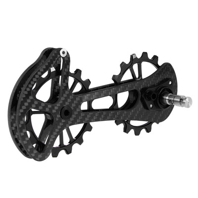 

16T Bicycle Bike Ceramic Bearing Jockey Pulley Wheel Set Carbon Fiber Rear Derailleurs Guide Bicycle Parts for Shimano 580057004
