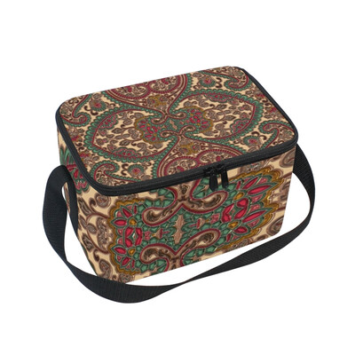 

ALAZA Insulated Lunch Box Palace Style Lunch Bag for Men Women Portable Tote Bag Cooler Bag