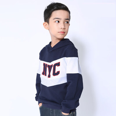 

Only thinking childrens clothing boys sweater 2018 autumn childrens big childrens Korean long-sleeved shirt cotton hooded tide