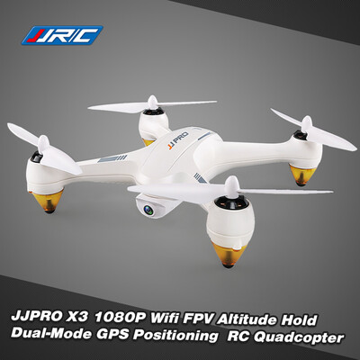 

Original JJPRO X3 HAX 1080P Camera Wifi FPV Dual-Mode GPS Positioning Altitude Hold Electric Fence RC Quadcopter