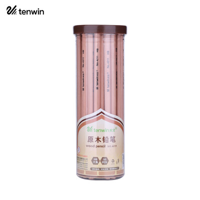 

tenwin 50pcs Set Wood-cased 2B Pencils Art Drawing Painting Sketch Writing Pencils Set for Office School Student Supplies Gift