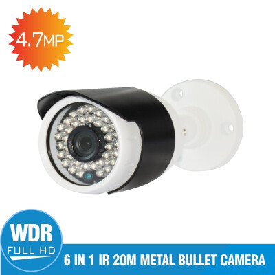 

47MP CCTV HD Security Surveillance Camera Metal Case Outdoor Waterproof Infrared Night Vision