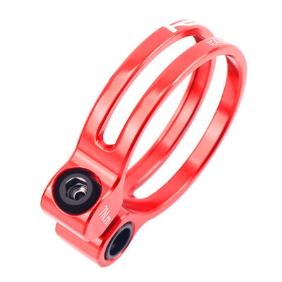 

318349mm Bike Seatpost Clamp Aluminum Alloy MTB Mountain Road Bicycle Seatpost Seat Tube Clamp Clip with Titanium Bolt