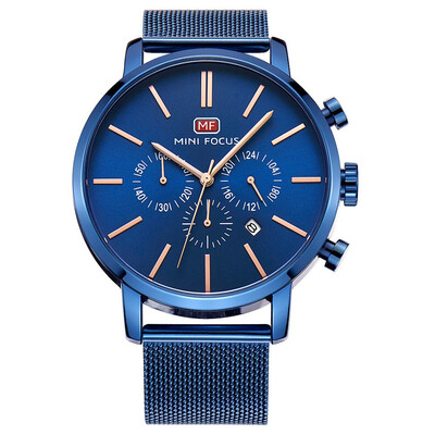 

BOFUTE Male Watches Business Watch Simple Fashion Calendar Waterproof Genuine Leather Strap 0023G