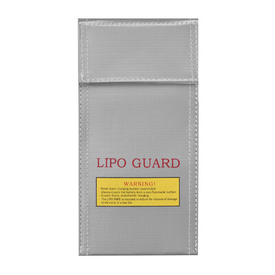 

Lipo Safe Bag Fireproof Explosion-proof Battery Guard Bag Pouch for Charge & Storage High Temperature Resistant