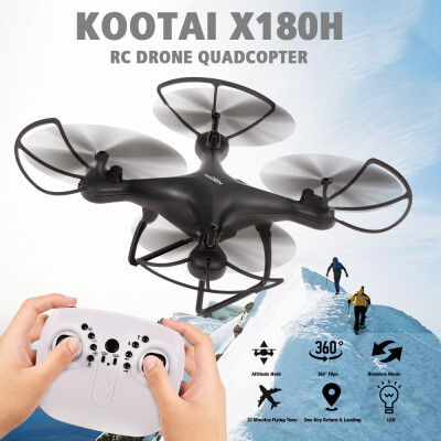 

KOOTAI X180H 20mins Flight Drone Altitude Hold One Key Return RC Drone Quadcopter Kids Gift Toy