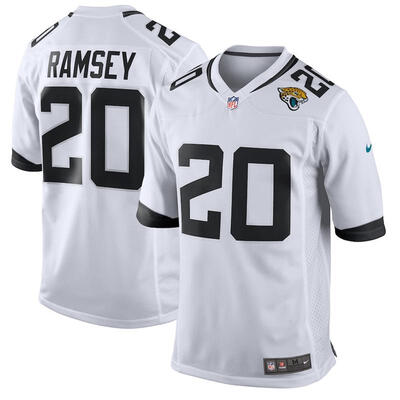 

Mens Football Jersey Jacksonville Jaguars Jalen Ramsey White New 2018 Game Jersey