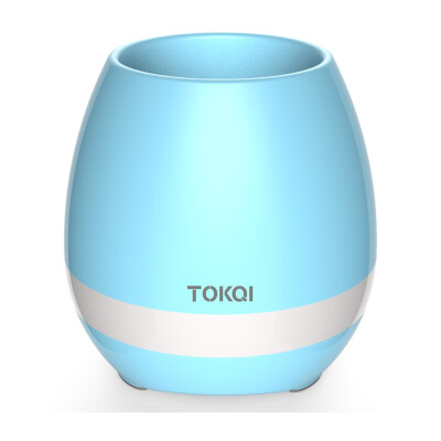 

TOKQI Music Flowerpot Bluetooth Speakers Night Light Breathing LED Musical Flowerpot Smart Plant Pots Play Piano by Touching Plan