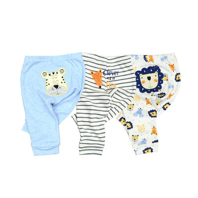

3PCSLOT 2018 Baby Pants 6-24M Cotton Infant Pants Cartoon Animal Monkey Baby Gril Boys Pants Newborn Spring Autumn Summer Winter