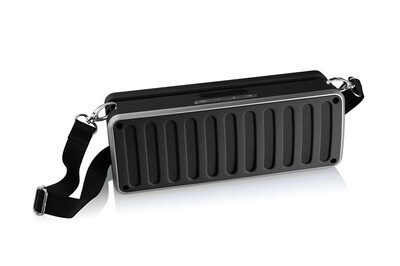 

Portable strap bluetooth speaker wireless audio outdoor sports subwoofer mobile phone holder FM radio music player MP3 speakers