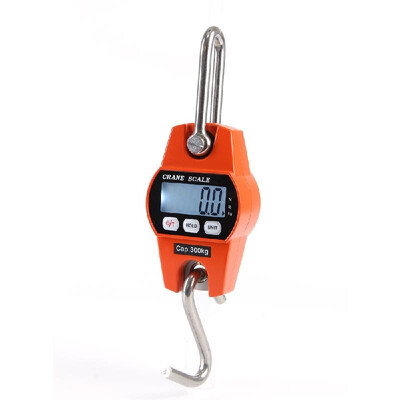

Mini LCD Digital 300kg Portable Industrial Electronic Heavy Duty Weight Hook Crane Hanging Scale